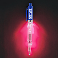 Light Up Pen with RED Color LED Light